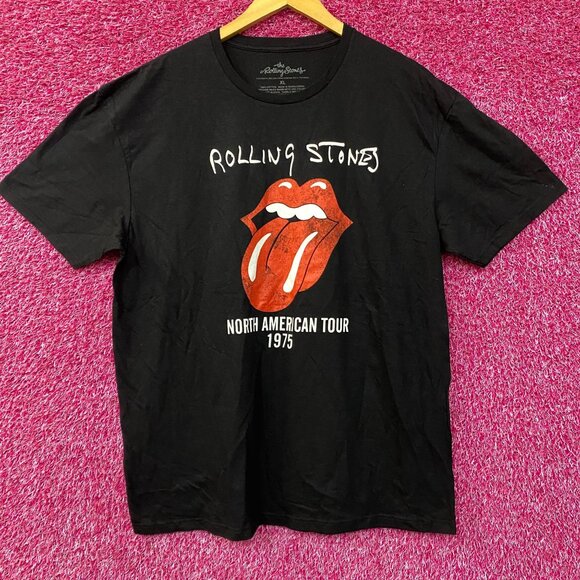 The Rolling Stone The North American Tour 1975 T-Shirt  XL - Picture 1 of 4